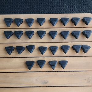 Black Closet Shelf Grip Pads - 28-Pack